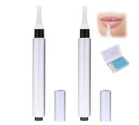 Lip Plumper Tulip, Olio Labbra Tulip, Filler Labbra Tuli p, Idratante, Trasparente, Stick Labbr a Rimpolpante Al Silicone, Effetto Naturale A Lunga Durata (Argento Opaco)