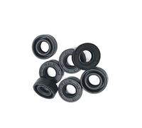 Lip seals Paraolio for albero NBR TC-11*17*18*19*20*21*22*23*24*25*26*28*29*30*4/5/6/7/8/9/10 Doppio rivestito in nitrile Labbro Con Molla Giarrettiera Radial seals Rotary seals ( Size : 11x17x4mm 2pc