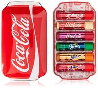 Lip Smacker Coca-Cola Collection, Set di 6 Burrocacao Assortiti dai Gusti Autentici Coca-Cola