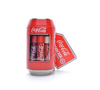 Lip Smacker - Coca-Cola Can Collection - Set di Burrocacao per Bambini - Vari Gusti Ispirati al Mondo Coca Cola - Iconica Lattina da Collezione - Confezione Regalo da 6