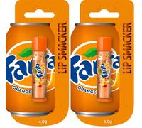 Lip Smacker - Coca-Cola Collection - Burrocacao per Bambini al Gusto Fanta all'Arancia - Dolce Regalo per i Tuoi Amici - Pezzo Singolo (Confezione da 2)