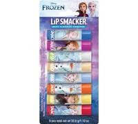 Lip Smacker Disney Frozen Party Pack, Set Regalo di Burrocacao per Bambini Ispirato a Disney Fronzer, Sicuri e Senza Colore per un Finish Naturale, Gusti Assortiti in 8 Varianti