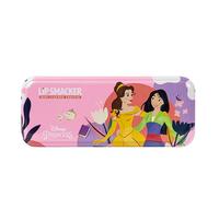 Lip Smacker Disney Princess Artisan Picnic Beauty Tin, Set di Trucchi per Bambini a 3 Livelli con Lucidalabbra, Ombretti Luminosi, Applicatori di Make-up e Accessori per Capelli
