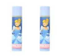 Lip Smacker Disney Princess Collection, Burrocacao Biancaneve per Bambini, Sicuro da Usare e Senza Colore per un Finish Naturale, Gusto Vanilla Sparkle, Blister Singolo (Confezione da 2)