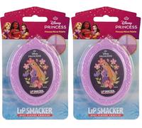 Lip Smacker Disney Princess Rapunzel, Mini Palette con 4 Ombretti e Specchietto Incluso, Make-up per Bambine e Ragazze (Confezione da 2)