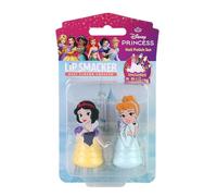 Lip Smacker Disney Princess, Set 2 Smalti per Bambine e Ragazze a Tema Biancaneve & Cenerentola, Edizione Regalo 2025