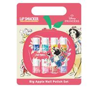 Lip Smacker Disney Princess: Snow White - Big Apple Nail Polish Set... NUOVO