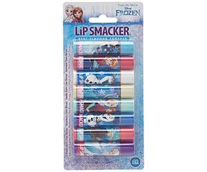 Lip Smacker - Disney's Frozen Collection - Burrocacao per Bambini - Lip Smacker Disney's Frozen Party Pack - Confezione da 8 Burrocacao
