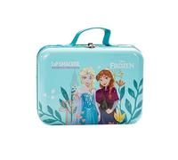 Lip Smacker Frozen Lunch Box Tin, Set Trucchi Bambina con Trucchi per Viso, Labbra e Smalti Unghie, con Accessori per i Capelli per un Look da Principessa Disney