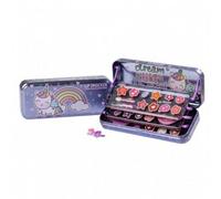 Lip Smacker Color Tin, Set di Trucco per Bambini con Lucidalabbra e Ombretti Luminosi in Crema Diversi Colori, Giftset All-in-One per il Look Creativo dei tuoi Bambini