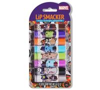 Lip Smacker Marvel, Guardiani della Galassia, Multipack Burrocacao dei Guardiani della Galassia Marvel, Facile da Applicare, Burrocacao per Bambini Infuso con Olio di Ricino, Set Burrocacao