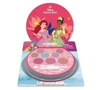 Lip Smacker Princess Shimmer Color Palette, Set Trucchi Bambina Principesse Disney, Creme Scintillanti, Pennelli per Fard e Trucco, Trucchi Bambina Divertimento Senza Fine, Regali Principesse Disney