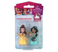 Lip Smacker Disney Princess, Set 2 Smalti per Bambine e Ragazze a Tema Belle & Moana, Edizione Regalo 2025