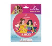 Lip Smacker Princess Shimmer Color Palette, Set Trucchi Bambina Principesse Disney, Creme Scintillanti, Pennelli per Fard e Trucco, Trucchi Bambina Divertimento Senza Fine, Regali Principesse Disney
