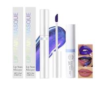 Lip Stain - Matita per labbra 3 in 1, 2 pezzi, colore delle labbra/gloss/contorni in uno, a lunga durata e resistente alla trasmissione, resistente allo smudgefest, contiene un balsamo per labbra