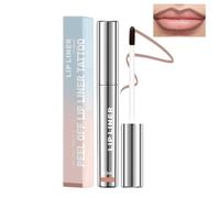 Lip Stain - Peel & Reveal, Lip Tint Stain Peel Off, Lip Stain Peel Off con finitura opaca, Lip Liner Stain impermeabile, Lip Stain idratante a lunga tenuta (#3Marrone)
