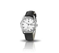 Lip Uomo Analogico Automatico Orologio con Cinturino in Pelle CW0101212004, bianco, Cinghia
