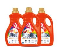 Lip Woolite Detersivo Lavatrice Capi Colorati 25 Lavaggi, 1 Flacone da 1500 ml di Detersivo Lavatrice Liquido Capi Colorati con Cheratina (Confezione da 3)