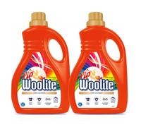 Lip Woolite Detersivo Lavatrice Capi Colorati 25 Lavaggi, 1 Flacone da 1500 ml di Detersivo Lavatrice Liquido Capi Colorati con Cheratina (Confezione da 2)