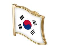 Lipfer Stemma della Corea del Sud/Bandiera Coreana Emblema Nazionale Spilla/Badge/Pin di Risvolto