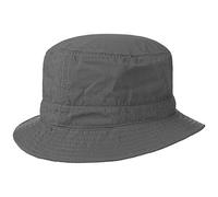 LIPODO Cappello da Pescatore Classic Donna/Uomo - Estivo di Tessuto Sole con Fodera Estate Primavera/Estate - M (57-58 cm) Grigio Scuro