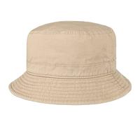 LIPODO Cappello floscio Forever da Donna/Uomo - Cappello in 100% Cotone - Capellino in Tessuto S/M (54-57 cm) - Cappello da Sole Beige - Cappello da Pescatore malleabile