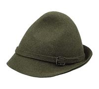 LIPODO Cappello Tradizionale Tirolese da Caccia Uomo - Oktoberfest camminatore Inverno Autunno Estate Primavera Estate/Inverno - 56 cm Oliva