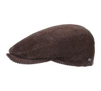 LIPODO Cordial Coppola in Cotone - Berretto Maschile in Velluto a Coste con Fodera Imbottita per l'inverno - Berretto Sportivo con Visiera in Vari Colori - Taglie 49-63 cm Marrone 53 cm