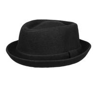 LIPODO Diamond Crown Pork Pie Cappello Feltro Lana Invernale Moda Donna Uomo