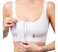 LIPOELASTIC® LIPO extend PI - Prolunga reggiseno post-operatorio | Estensore regolabile con 3 file di gancetti (7x3 & 9x3) compatibile con modelli di reggiseno donna (Bianco, 7x3)