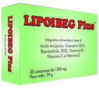 Interfarmac Integratore alimentare Lipoibeg Plus 1300 mg 30 compresse
