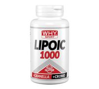LIPOIC 1000 Acido Alfa Lipoico 1000 mg ad Alto Dosaggio Integratore Alimentare