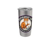 L'ipotesi del gatto dell'esperimento ha confermato la scienza divertente Bicchiere termico in acciaio inox doppia parete