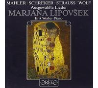 LIPOVSEK/WERBA Lieder Recital (Lipovsek, Werba) (CD) Album