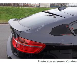 Lippe Abrisskante Saphirschwarz 475 Adatta Per BMW X6 E71, Spoiler Heckspoiler