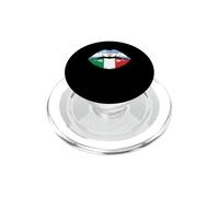 Lips Half Argentinian Italian Roots Italy Argentina PopSockets PopGrip per MagSafe