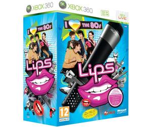 Lips: I Love the 80's - Game and Wireless Microphone (Xbox 360) [Edizione: Regno Unito]