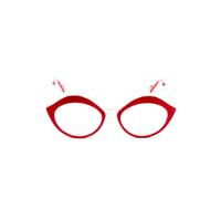 Lips Style +0.00 Scarlet Royal Red Occhiali Filtro Blu Aptica