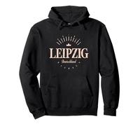 Lipsia Germania | Leipzig Sachsen Deutschland Modern Felpa con Cappuccio