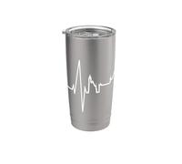 Lipsia Skyline Battito del Cuore Germania Amo la Leipzig Bicchiere termico in acciaio inox doppia parete