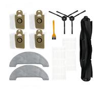 Lipski Compatibile con IMILAB V1 Robot Aspirapolvere Ricambi di Ricambio Accessori Spazzola Principale Spazzola Laterale Filtro Hepa Panno Mocio Sacchetto Antipolvere(Set 12)