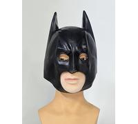 LipSki Maschera di Batman, per adulti, casco da pipistrello, cappello, supereroe, cosplay, accessorio per travestimento da cavaliere oscuro e Batman, copricapo per Halloween