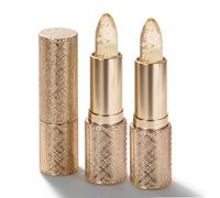 Lipstick a Cambiamento di Colore - Corregge il PH, Impermeabile con Fiocco Oro, Idratazione 24H & Lucentezza, Cambia in 30 Secondi (2pcs)