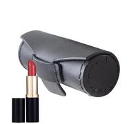 Lipstick Case, Portable Lip Stick Holder, Women Organizer Bag, Cylindrical Lipstick Sleeve Pouch, Small Lip Balm Holder for Women and Girls, Stylish Travel Lipstick Organizer for Cosmetics, Compact
