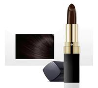 Lipstick Design Temporary Hair Coloring Stick, Plant Hair Dye Stick, Natural Hairline Shadow Stick,Instantly Cover Hair Contour Root,Quickly Cover Up Grey Hair (Brown)