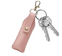 Lipstick Holder Keychain, Lip Balm Holder For Lipstick Sleeve Keychain,Small Christmas Stocking Stuffers For Teen Girls Women, Lip Balm Holdeer Holders -Keyring For Women