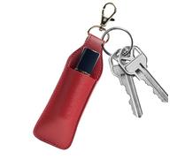 Lipstick Holder Keychain - Small Lipstick Pouch Keychain, Lip Balm Holders Keyring, Case Keyring for Women Girls, Portable Cosmetic Holder for Home, Travel, Everyday Use