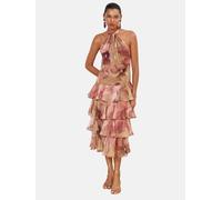 Lipsy Abito marrone chiaro / rosé Donna - Abbigliamento - Taglie comode - Abiti - Abiti camicia Lipsy 40