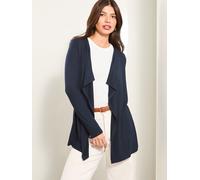 Lipsy Lipsy - Cardigan a cascata 34 blu