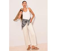Lipsy Lipsy Sciarpa Culotte Jeans 42 crema